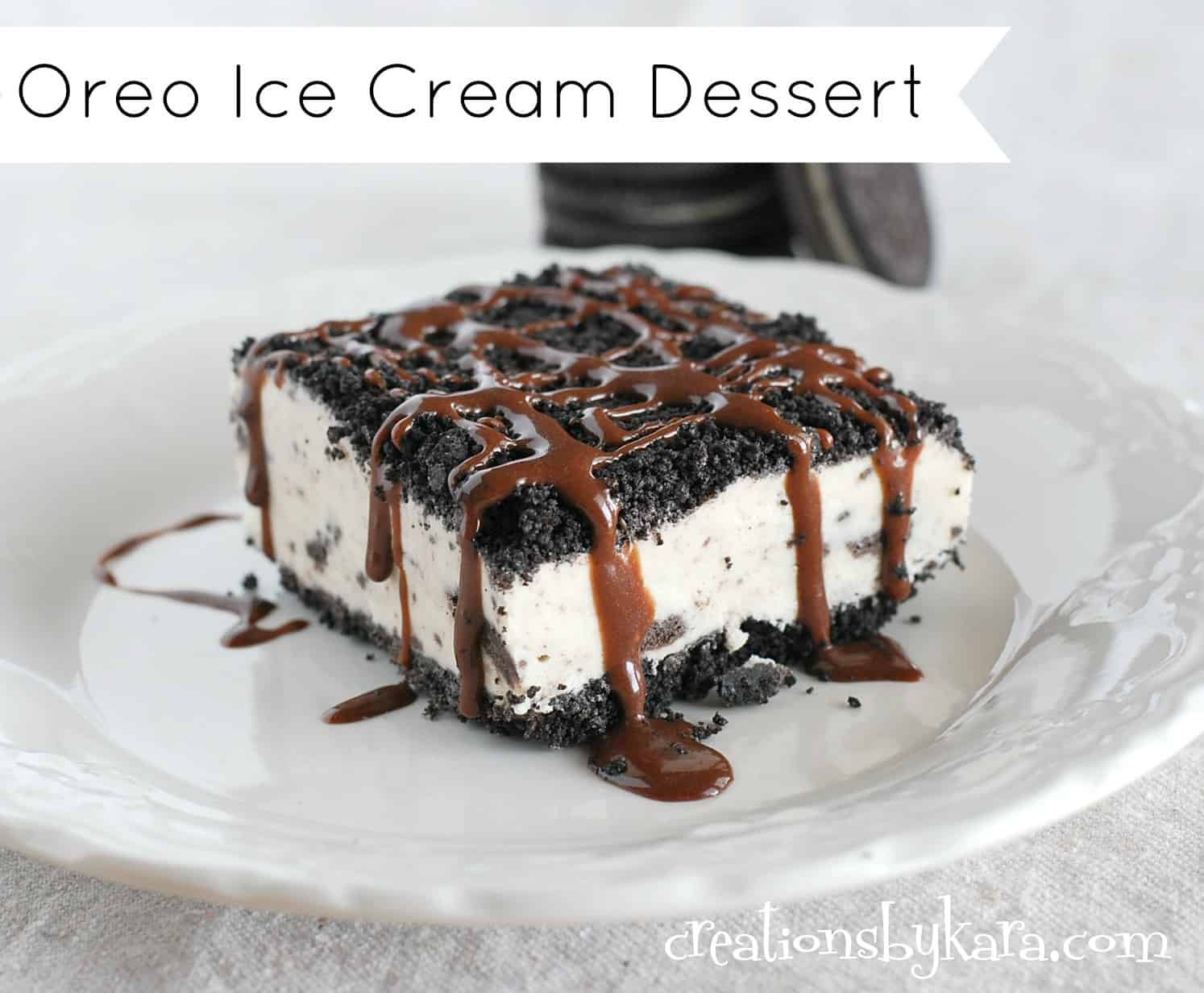 Oreo Ice Cream Dessert
 Frozen Oreo Dessert