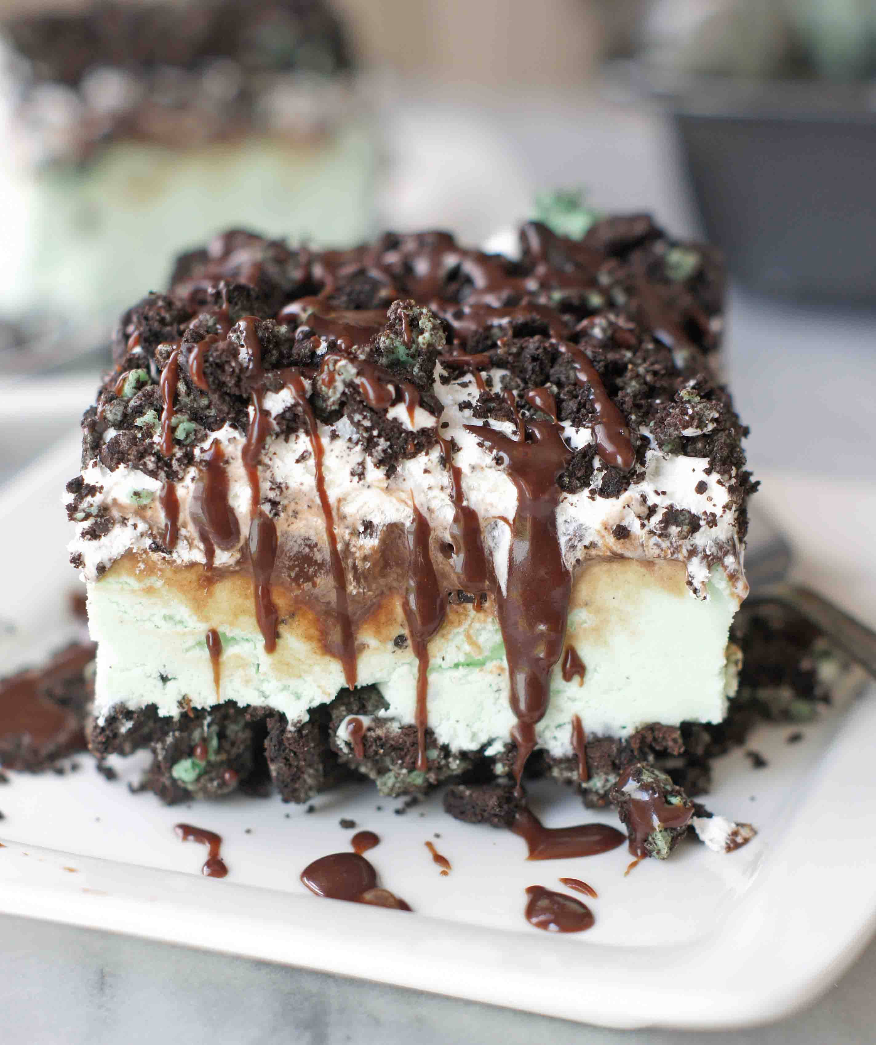 Oreo Ice Cream Dessert
 Mint Oreo Ice Cream Dessert 5 Boys Baker