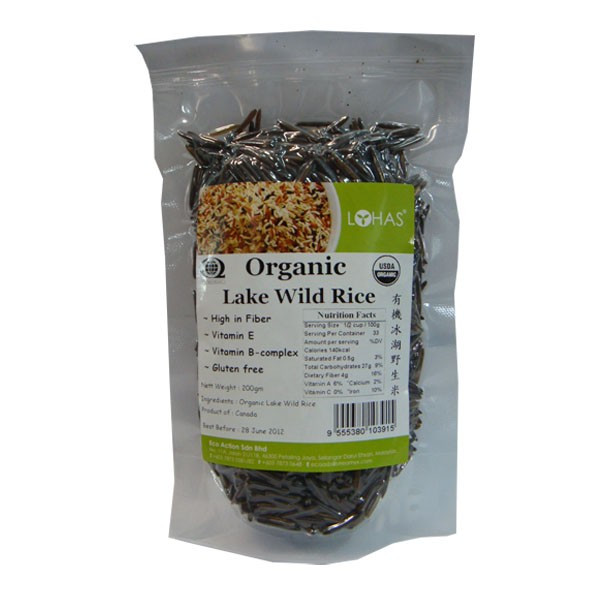 Organic Wild Rice
 Organic Lake Wild Rice Lohas