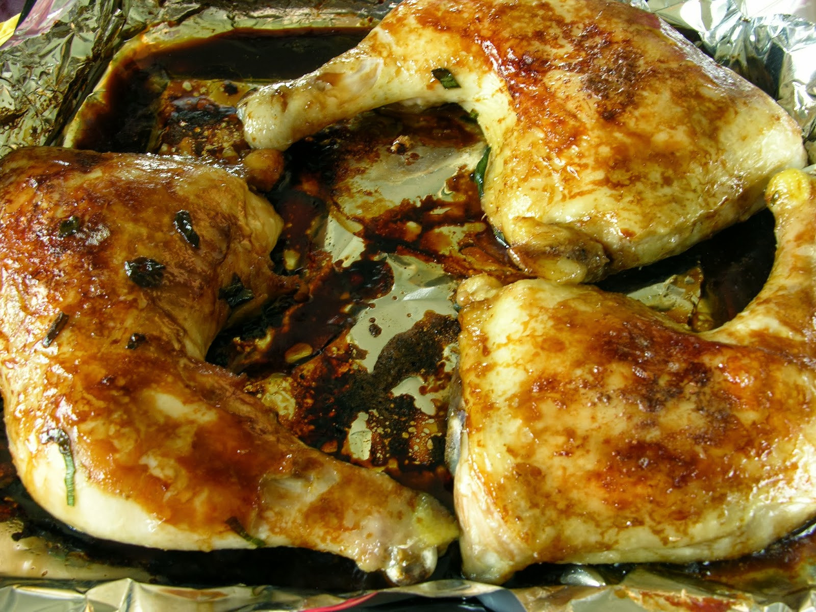 Oven Baked Chicken Quarters
 Oven Roasted Chicken Leg Quarters 烤鸡大腿