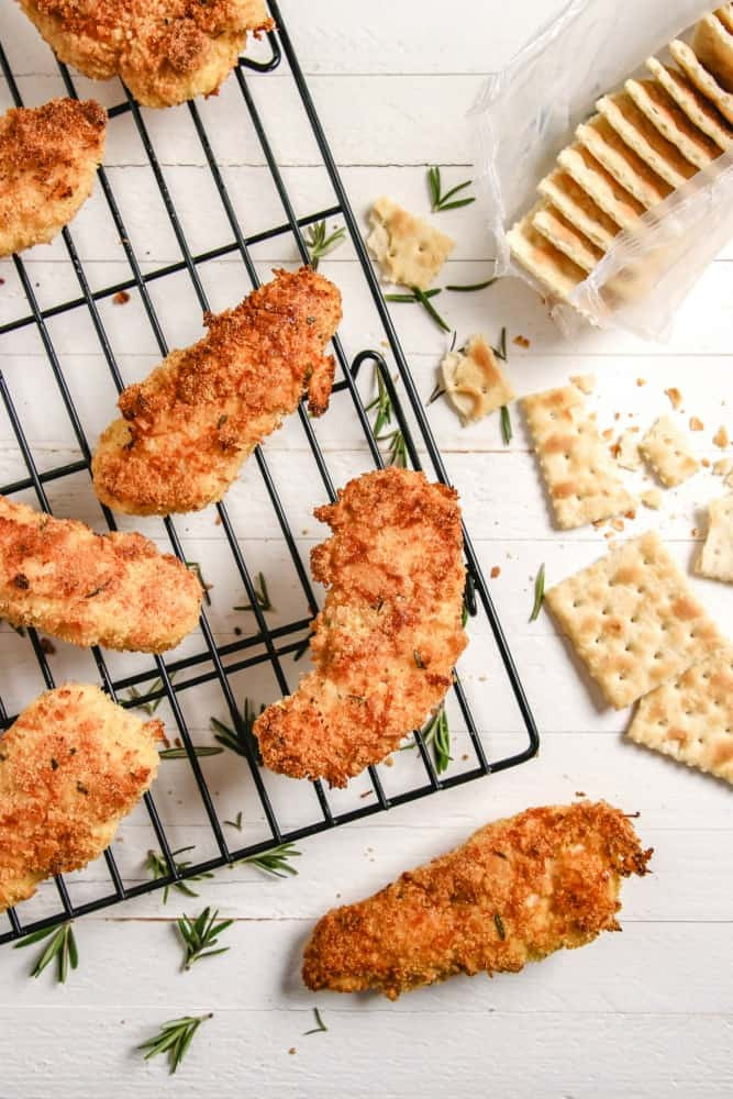 Oven Fried Chicken Strips
 Crispy Oven Fried Chicken Fingers