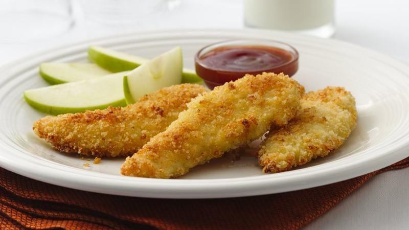 Oven Fried Chicken Strips
 Oven Fried Chicken Tenders recipe from Betty Crocker