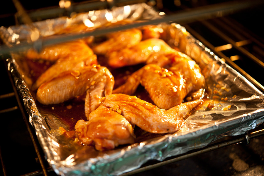 Oven Roasted Chicken Wings
 Oven Baked Wings with Sweet BBQ Sauce