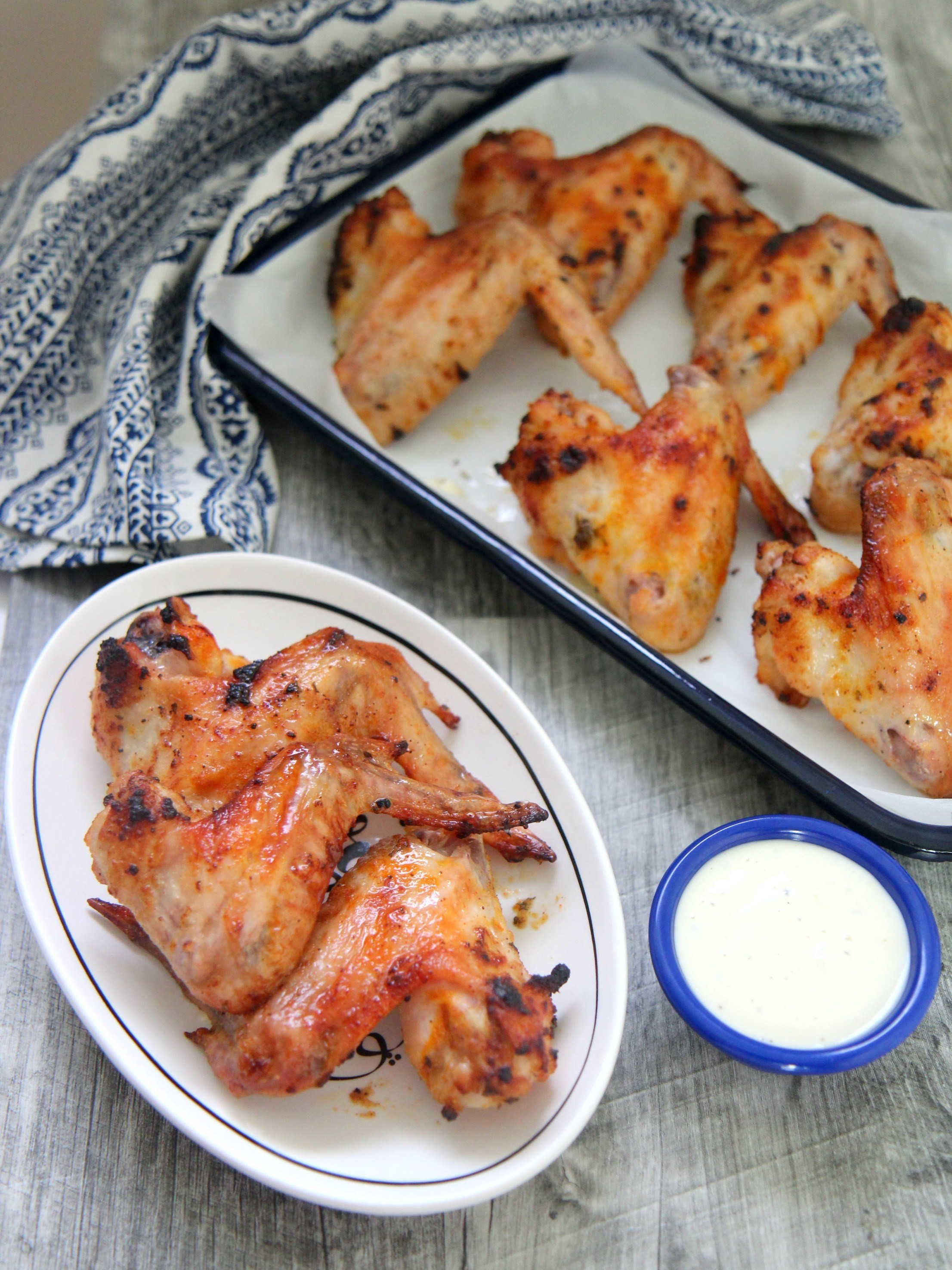 Oven Roasted Chicken Wings
 Cooked by Julie