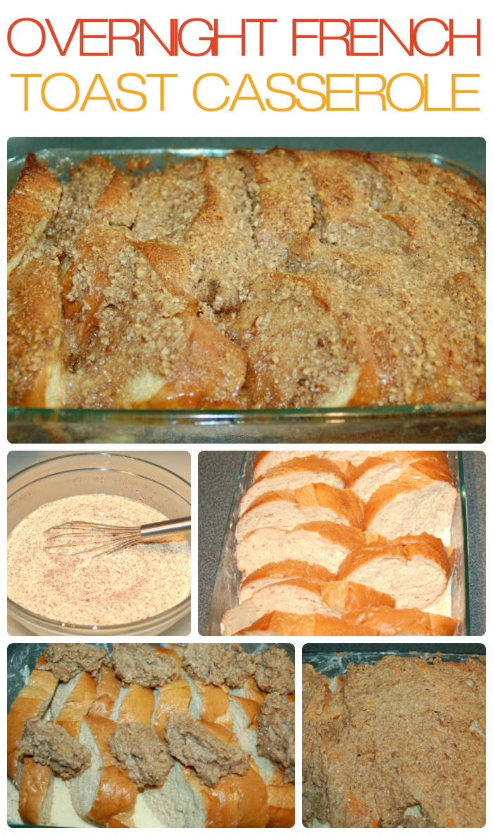 Overnight French Toast Casserole
 Baked French Toast Casserole