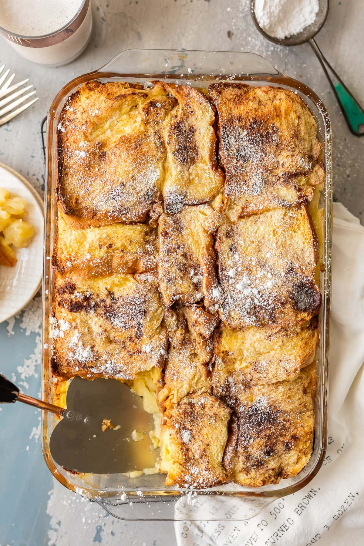 Overnight French Toast Casserole
 Apple Pie Overnight French Toast Casserole The Cookie