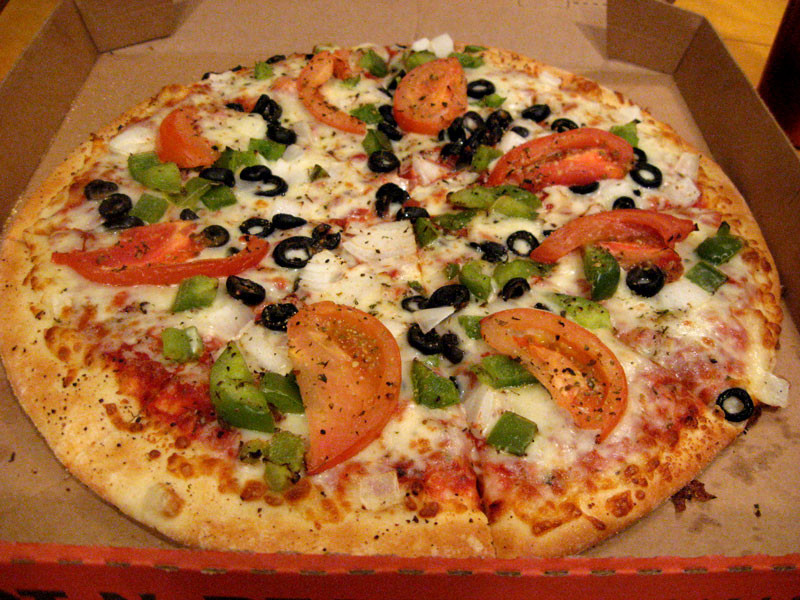 Pacific Veggie Pizza
 pacific veggie pizza calories