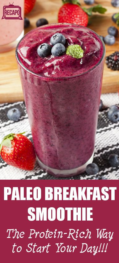 Paleo Breakfast Smoothies
 Dr Oz Paleo Breakfast Smoothie Recipe & Paleo Diet Cobb