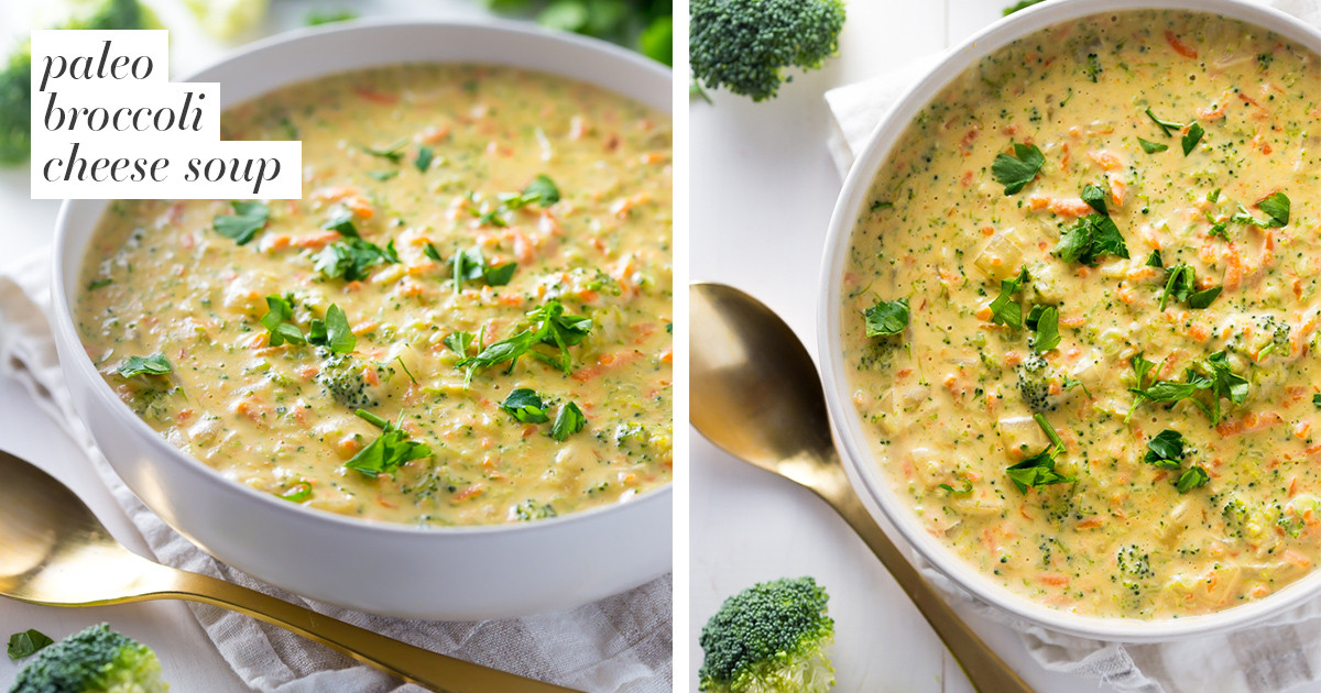 Paleo Broccoli Soup
 Paleo Broccoli Cheese Soup Whole30 Vegan Dairy Free GF