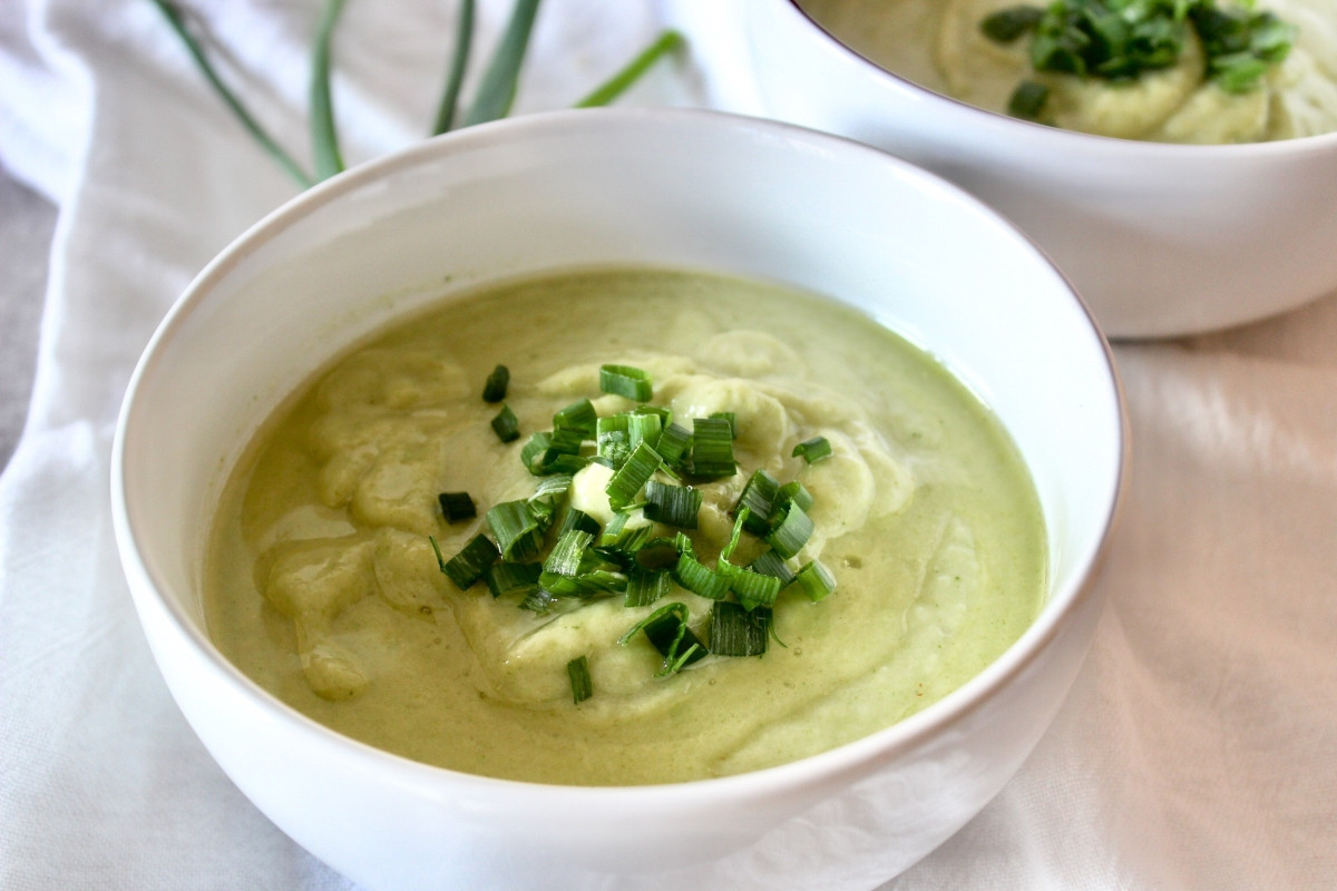 Paleo Broccoli Soup
 Broccoli Cauliflower Soup AIP Paleo Whole30 – Crohn s