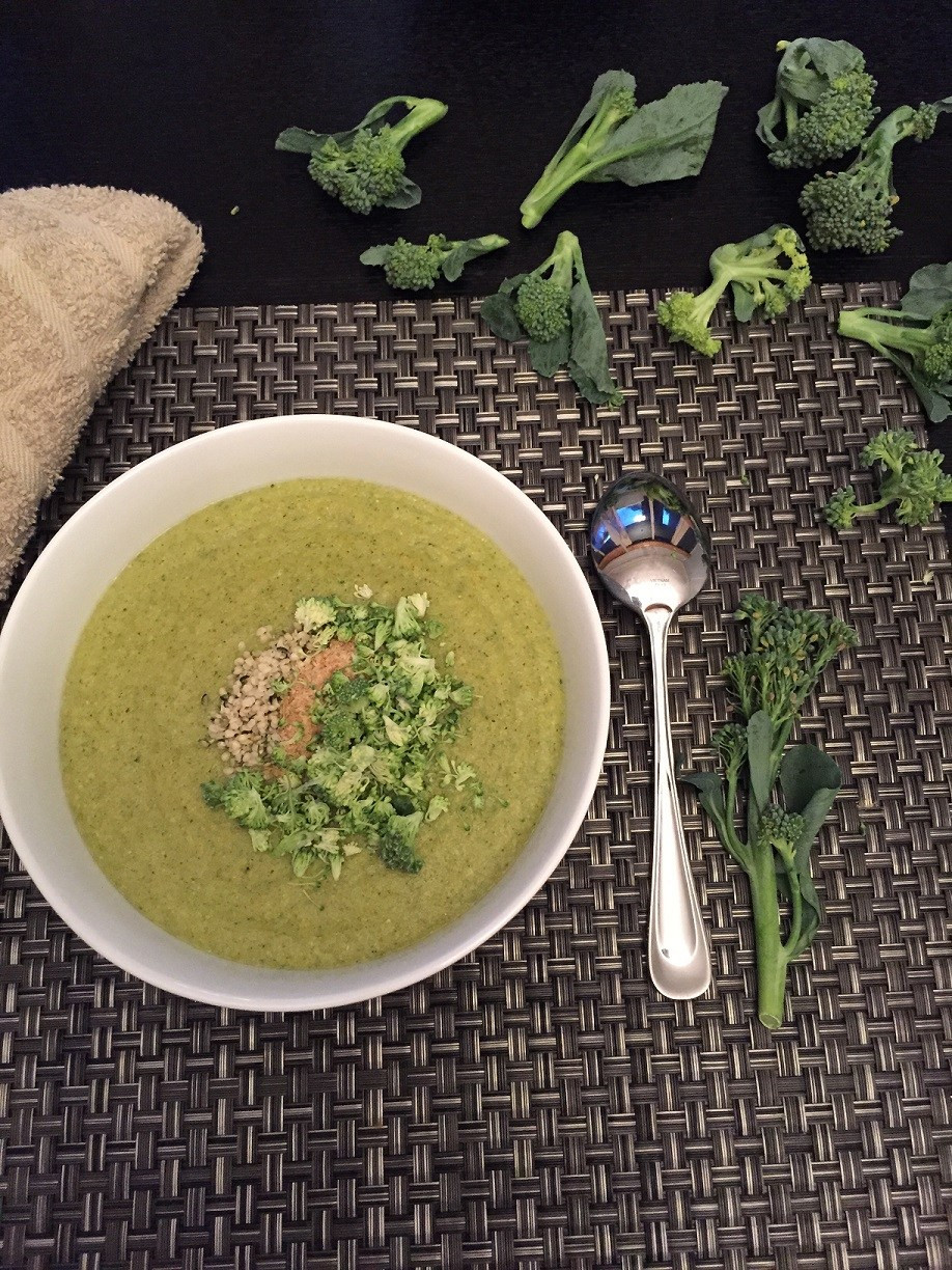 Paleo Broccoli Soup
 Cream of Coconut Paleo Broccoli Soup