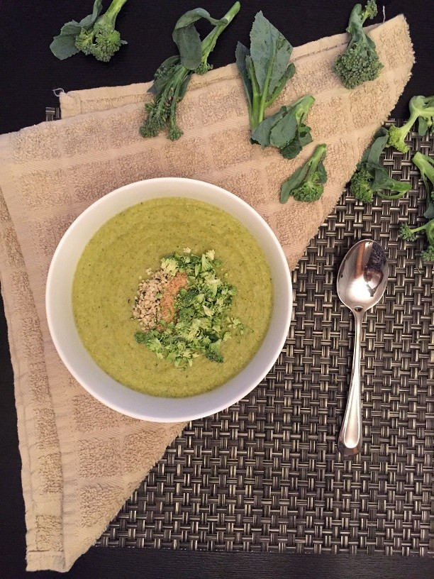 Paleo Broccoli Soup
 Cream of Coconut Paleo Broccoli Soup