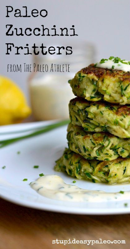 Paleo Zucchini Fritters
 Paleo Zucchini Fritters Recipe