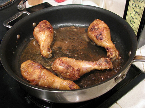 Pan Fried Chicken Legs
 Dining Alone Pan Fried Honey Chicken Drumsticks