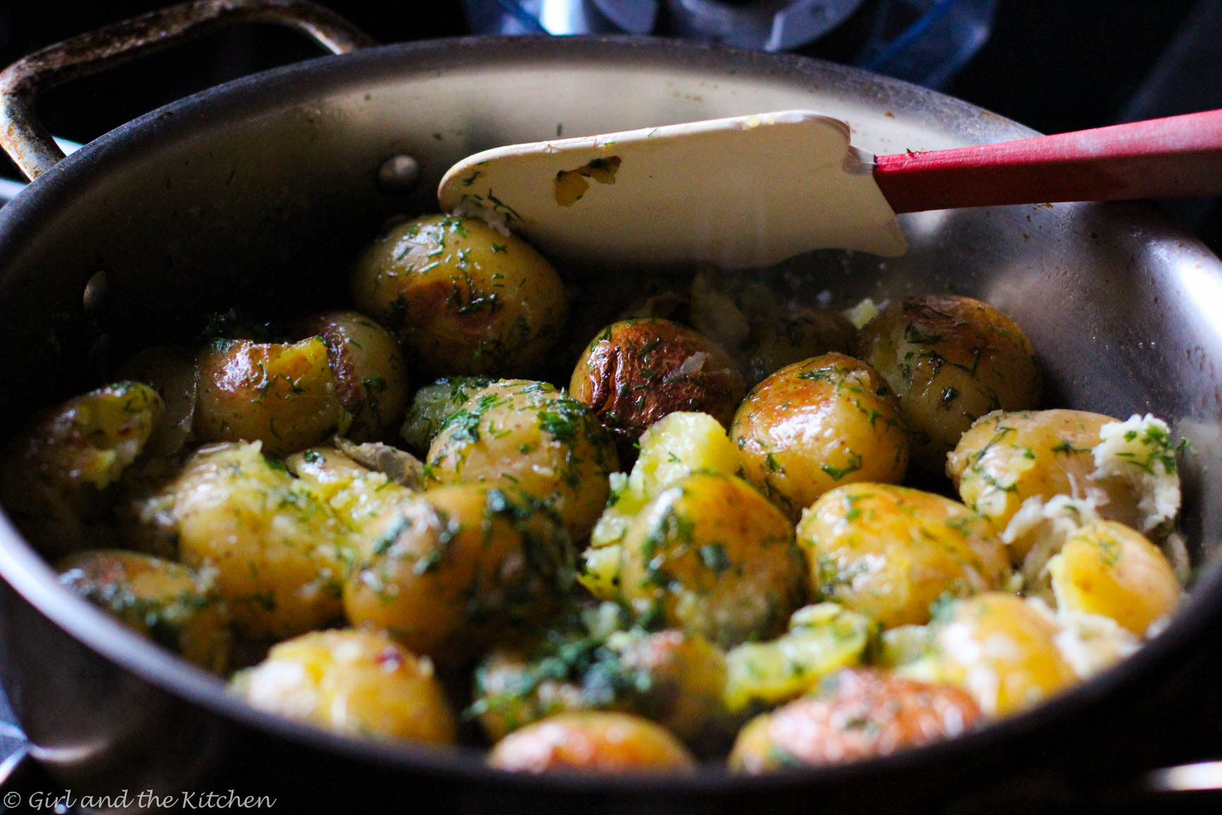Pan Roasted Potatoes
 pan roasted potatoes with rosemary