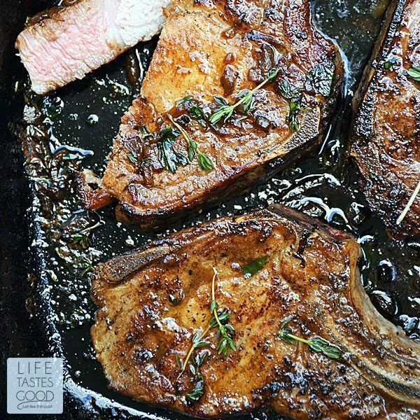 Pan Seared Pork Chops
 Pan Seared Pork Chops