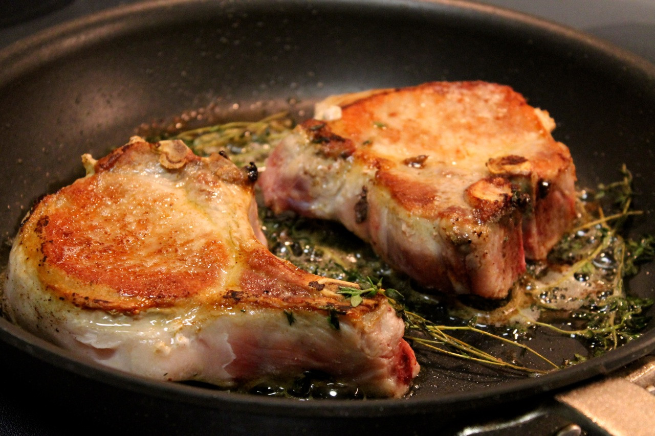 Pan Seared Pork Chops
 Cook In Dine Out Recipes to Celebrate Portland Area