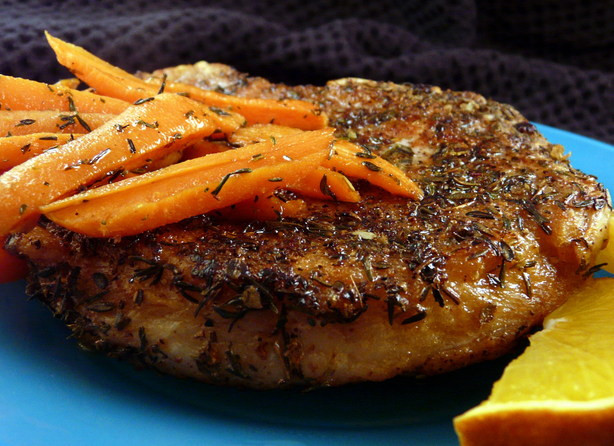 Pan Seared Pork Chops
 Pan Seared Pork Chops With Glazed Carrots Recipe Food