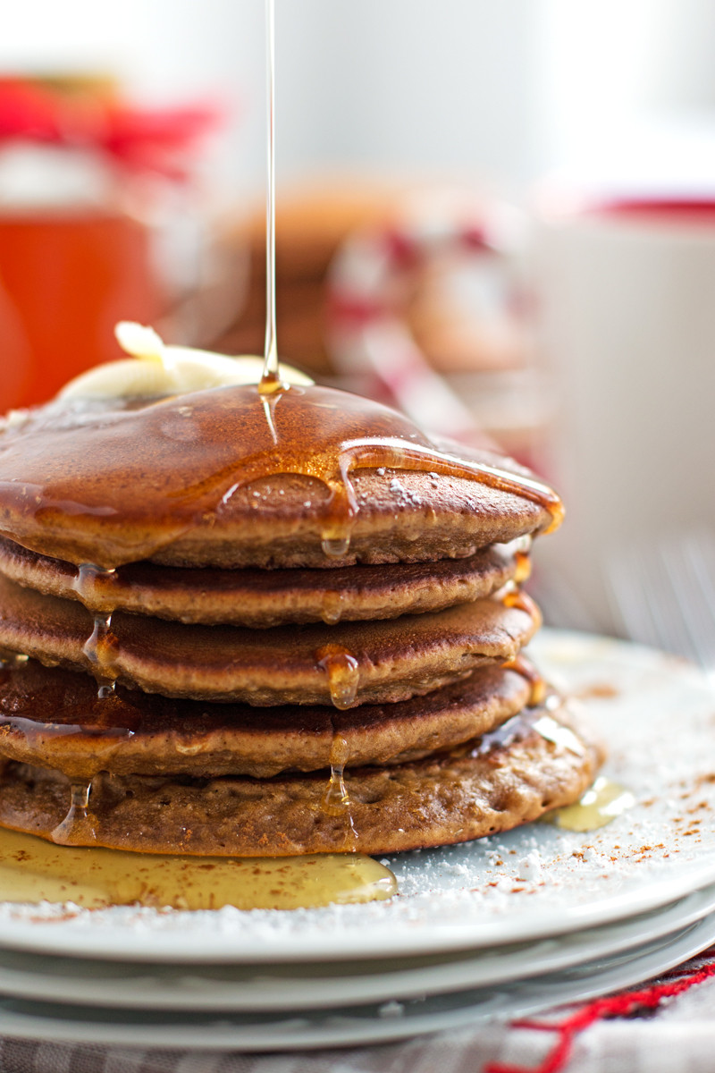 Pancakes For Breakfast
 Gingerbread Pancakes Perfect for Christmas Morning