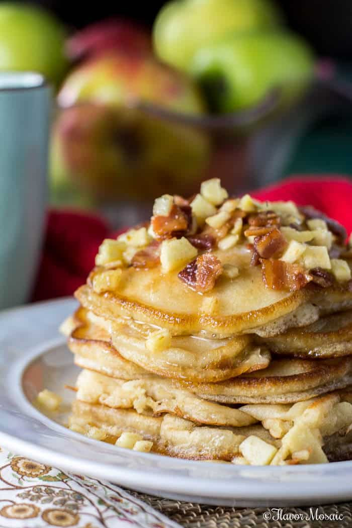 Pancakes For Breakfast
 Apple Maple Bacon Pancakes Flavor Mosaic