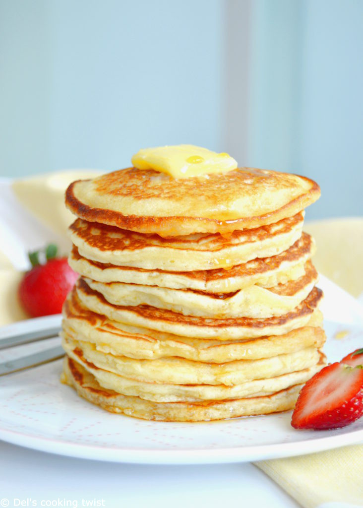 Pancakes For Breakfast
 Easy Fluffy American Pancakes – Del s cooking twist