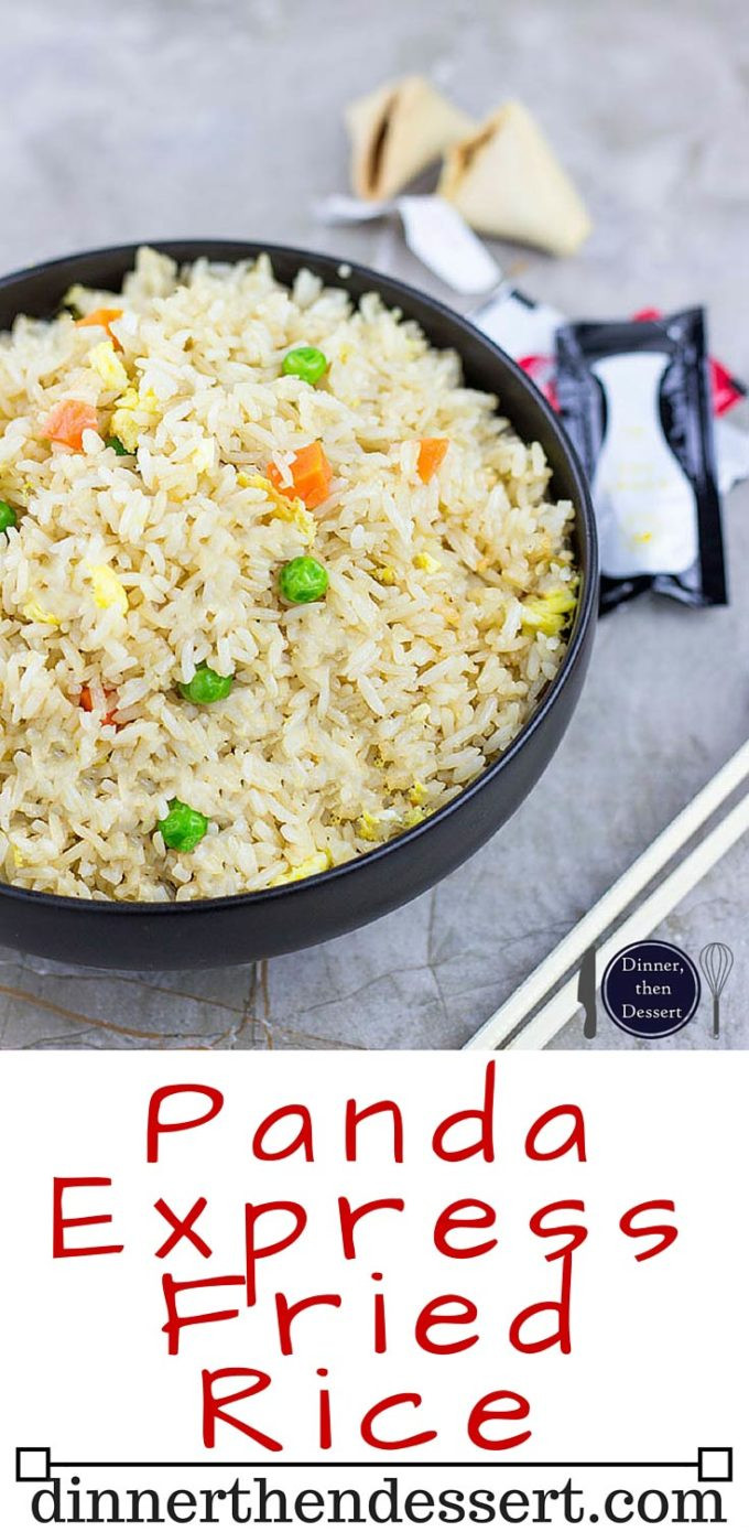 Panda Express Fried Rice
 Panda Express Fried Rice Copycat Dinner then Dessert