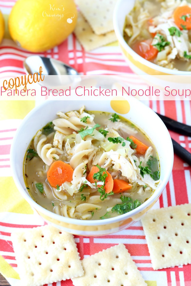 Panera Chicken Noodle Soup Recipes
 panera chicken noodle soup