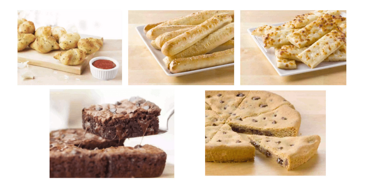 Papa Johns Desserts Menu
 FREE Breadsticks or FREE Dessert From Papa Johns NO