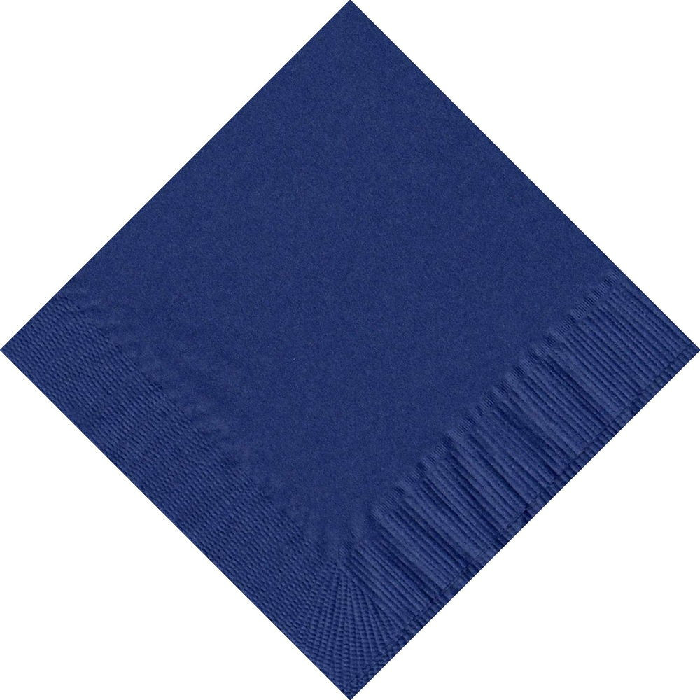 Paper Dinner Napkins
 50 Plain Solid Colors Luncheon Dinner Napkins Paper Navy