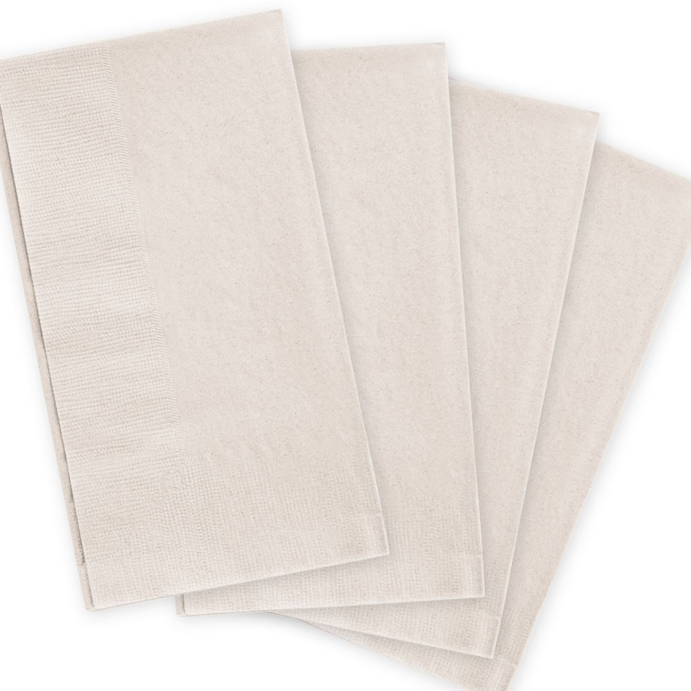 Paper Dinner Napkins
 BarConic 15” x 17” 2 PLY Colored Paper Dinner Napkins