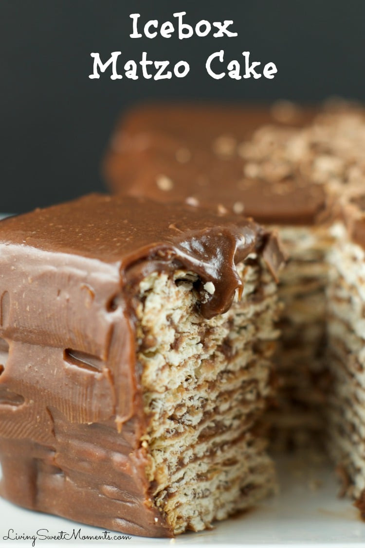 Passover Dessert Recipes
 Icebox Matzo Cake Recipe Living Sweet Moments
