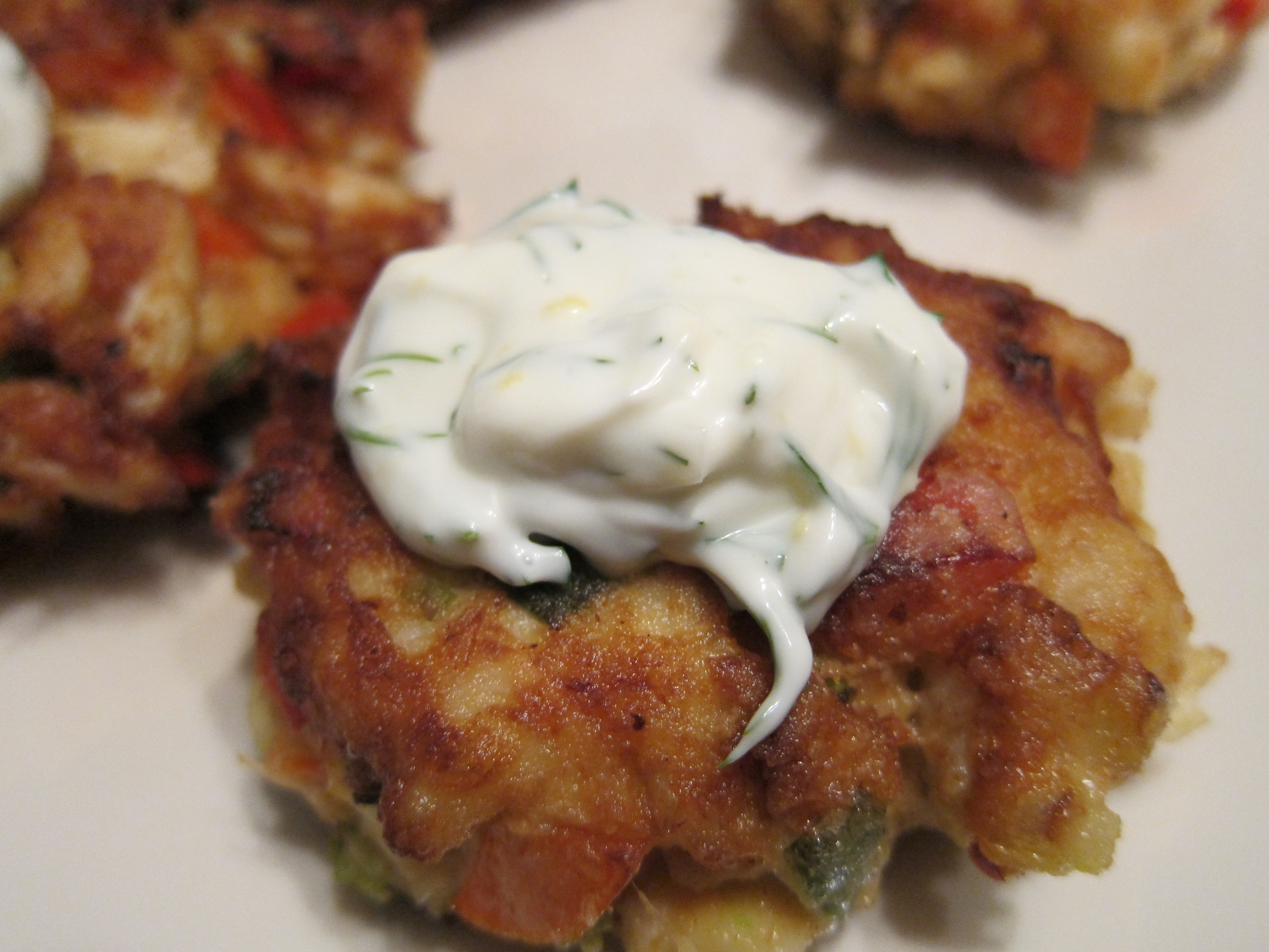 Paula Deen Crab Cakes
 Paula Deen s crab cakes and a simple sauce The Global Palate