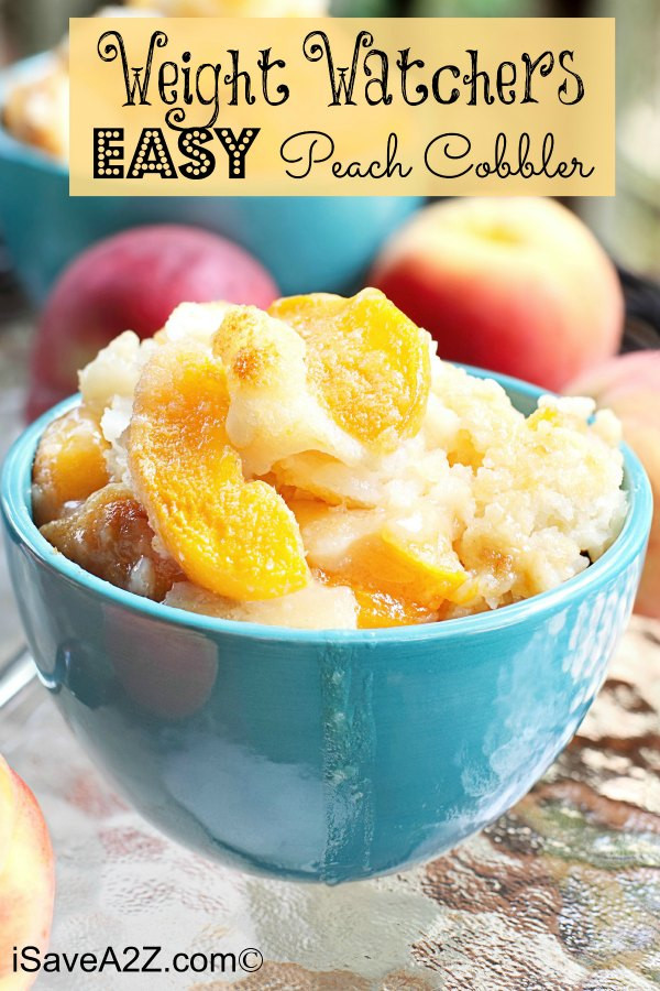 Peach Desserts Easy
 Weight Watchers Easy Peach Cobbler Recipe ly 3