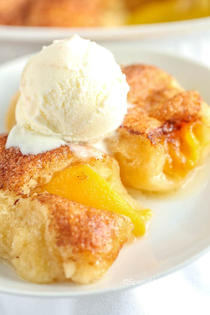 Peach Desserts Easy
 4 Ingre nt Peach Dumplings Spend With Pennies