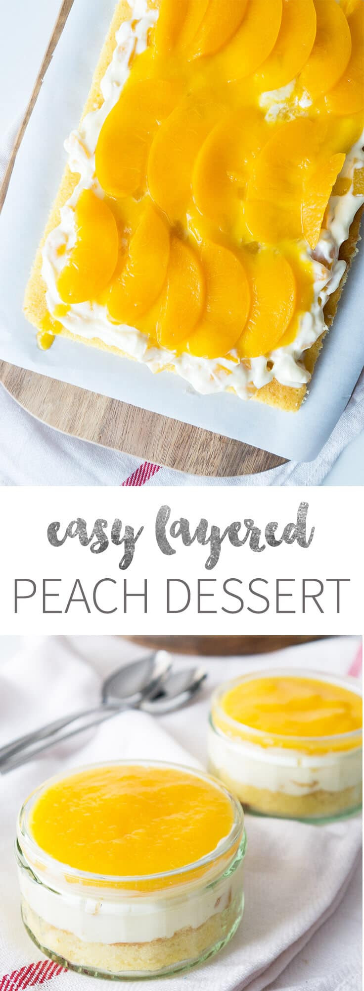 Peach Desserts Easy
 Easy Canned Peach Dessert w Vanilla & Sour Cream