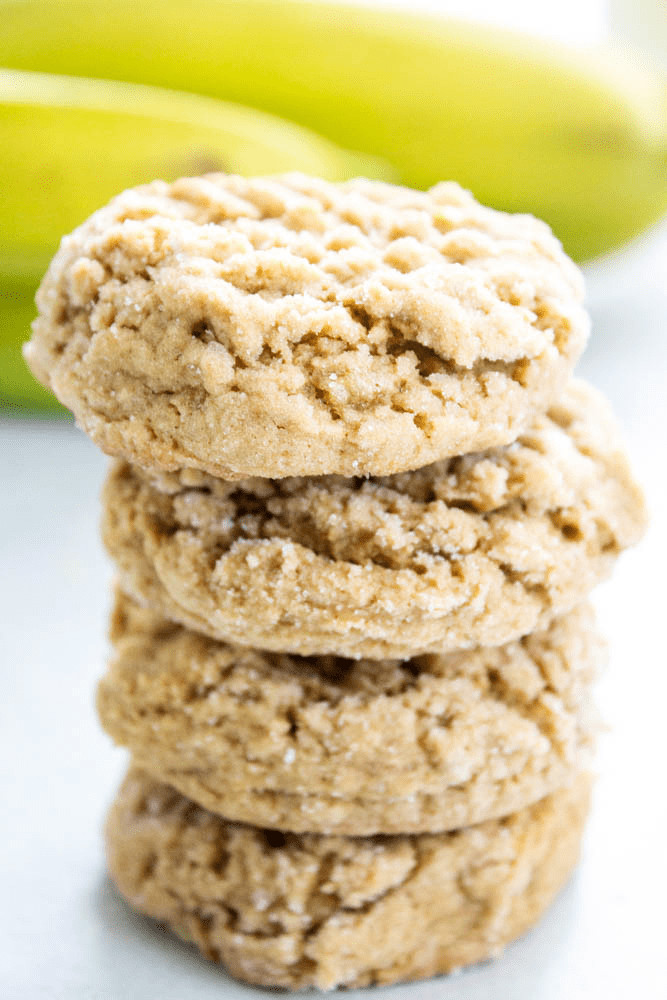 Peanut Butter Banana Cookies
 HEALTHY PEANUT BUTTER BANANA COOKIES A Dash of Sanity