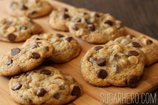 Peanut Butter Banana Cookies
 Peanut Butter Banana Chocolate Chip Cookies SugarHero