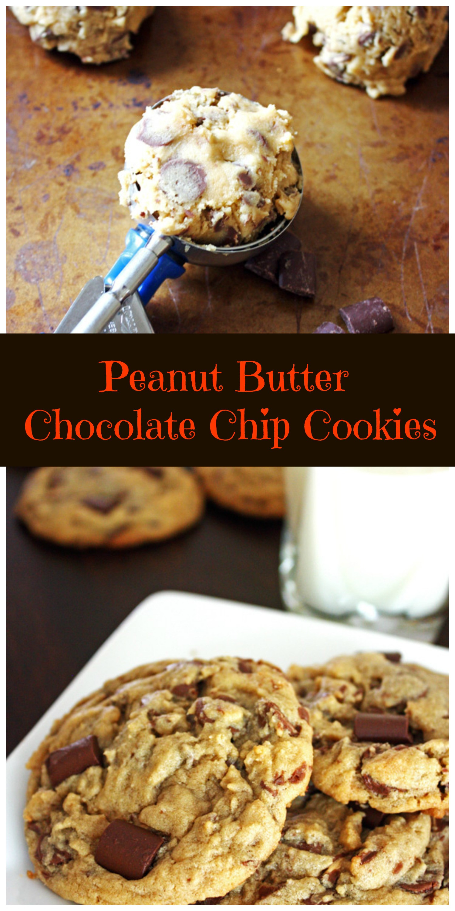 Peanut Butter Chip Cookies
 Peanut Butter Chocolate Chip Cookies