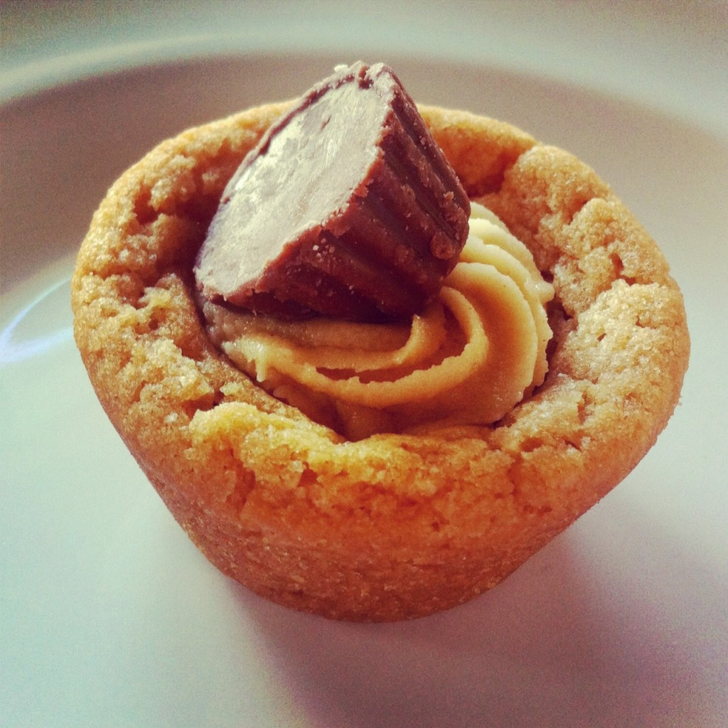 Peanut Butter Cup Cookies
 Double Peanut Butter Cookie Cups Little Bits of