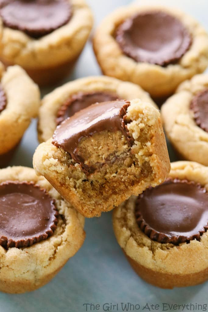 Peanut Butter Cup Cookies
 Peanut Butter Cup Cookies The Girl Who Ate Everything