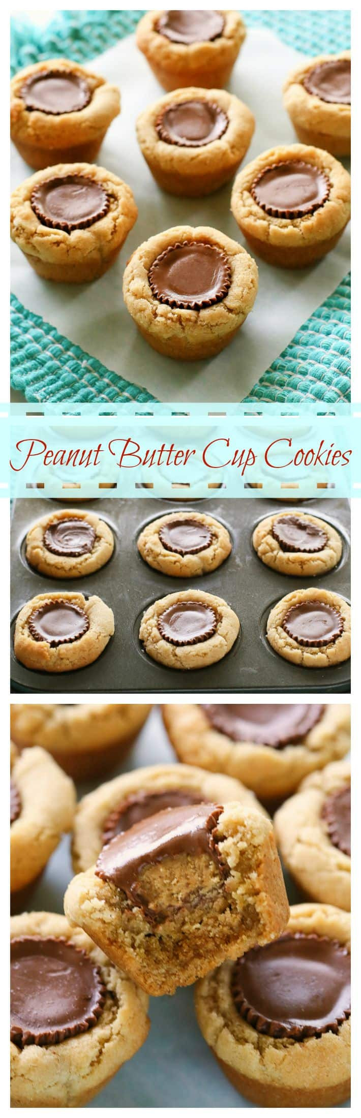 Peanut Butter Cup Cookies
 Peanut Butter Cup Cookies The Girl Who Ate Everything