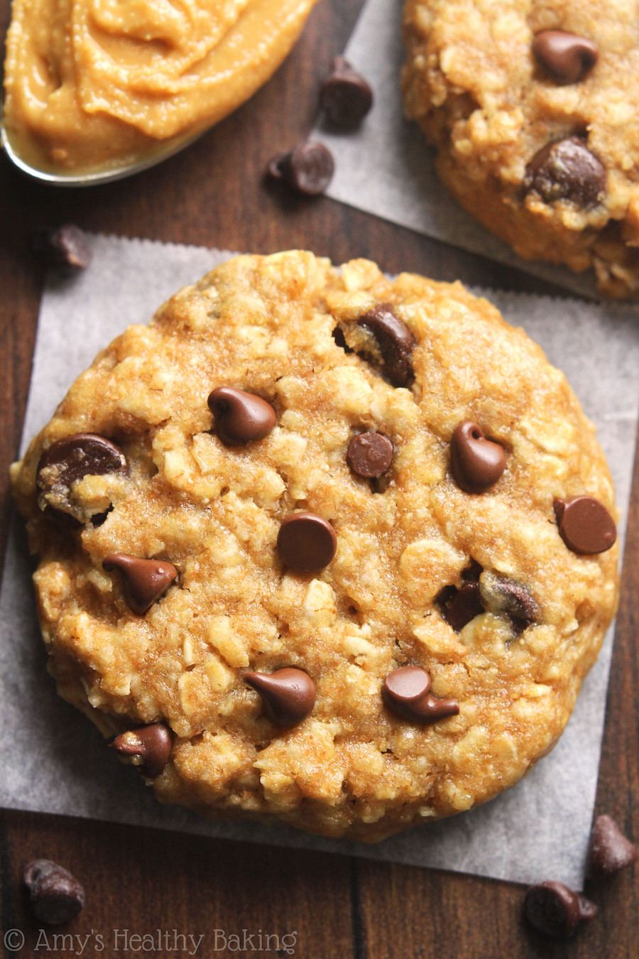 Peanut Butter Oatmeal Cookies
 Chocolate Chip Peanut Butter Oatmeal Cookies Recipe Video