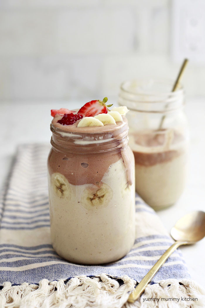 Peanut Butter Smoothies
 peanut butter banana smoothie Yummy Mummy Kitchen