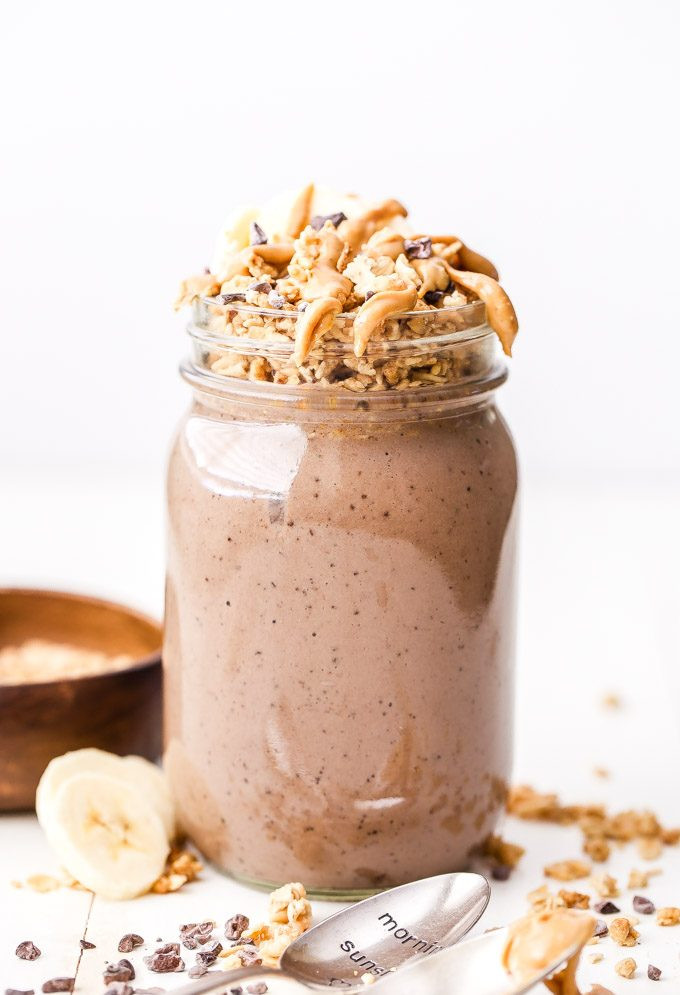 Peanut Butter Smoothies
 Chocolate Peanut Butter Espresso Smoothie Parfait Recipe