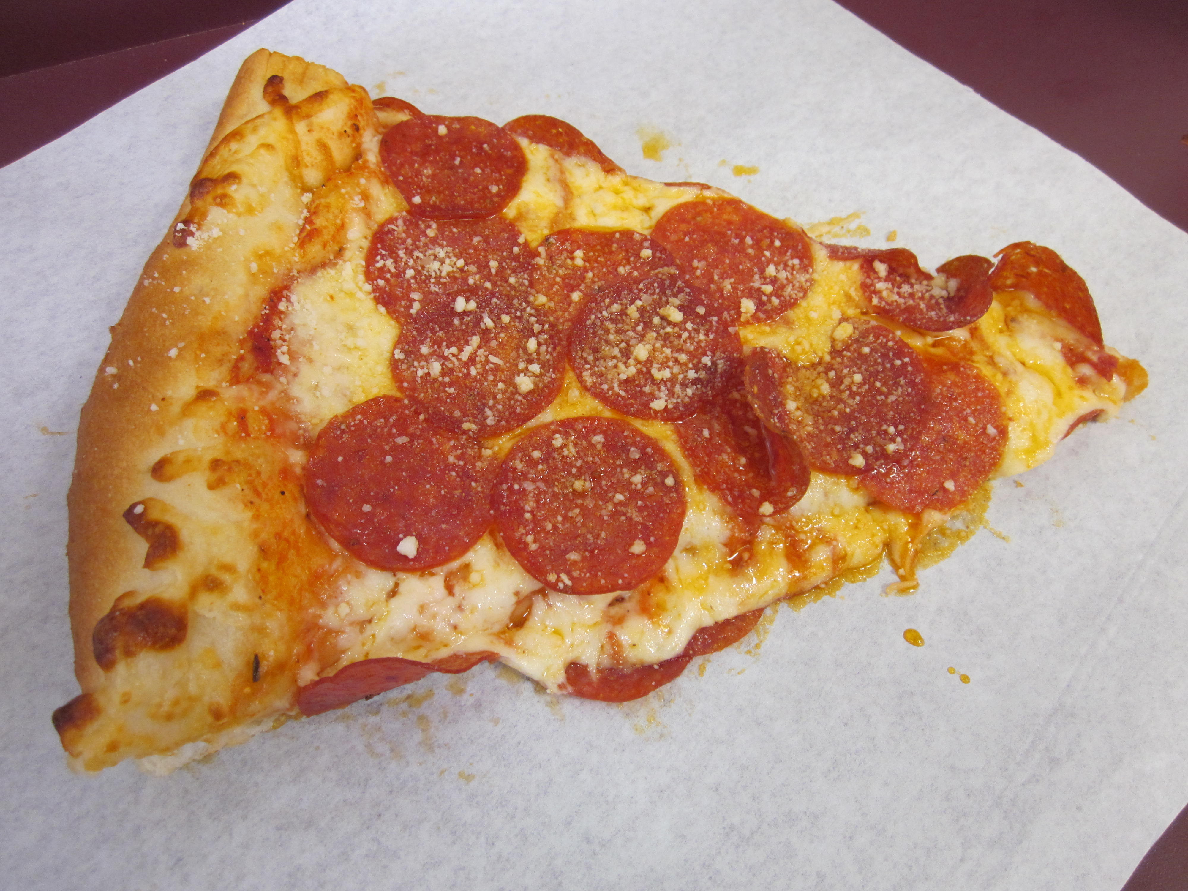 Pepperoni Pizza Slice
 File Fat Slice pepperoni pizza slice JPG