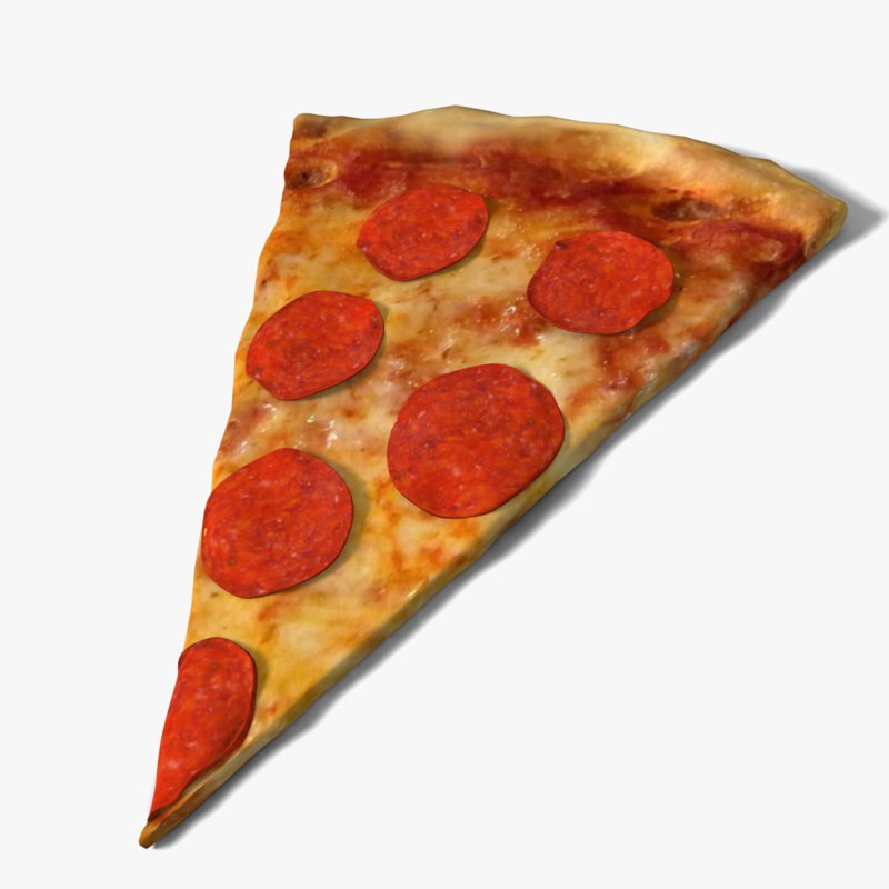 Pepperoni Pizza Slice
 pepperoni pizza slice 3d model