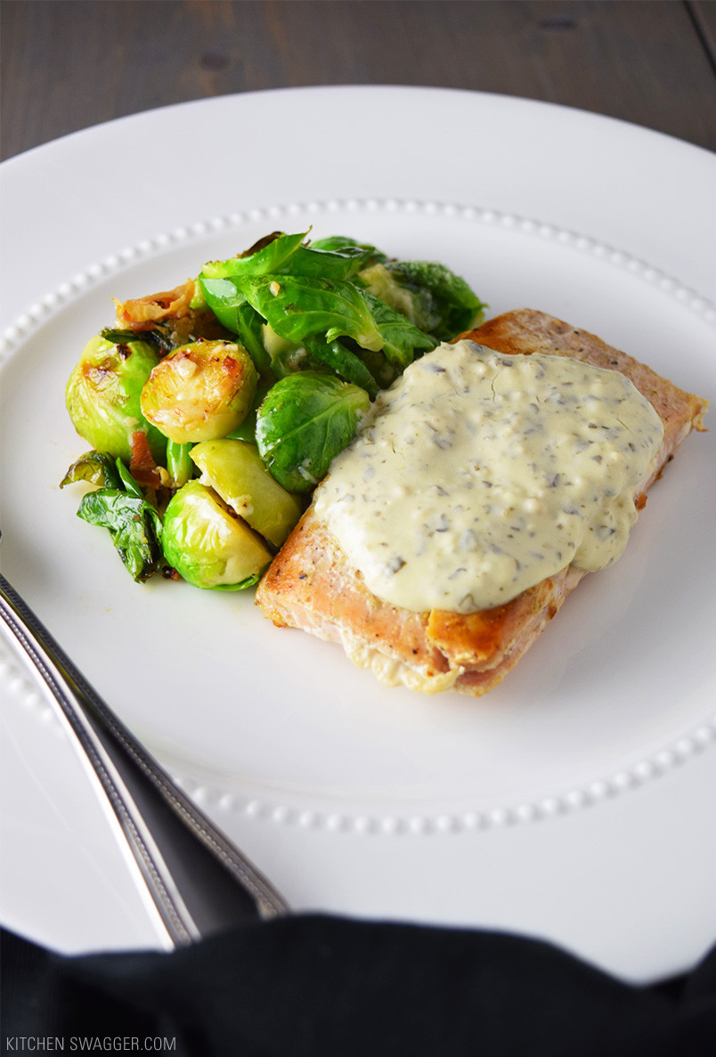 Pesto Sauce Recipe
 Seared Salmon with Creamy Pesto Sauce Recipe