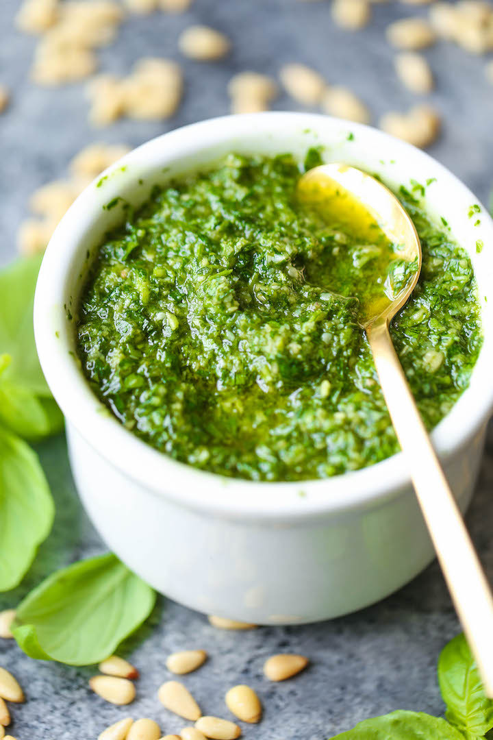 Pesto Sauce Recipe
 homemade pesto recipe without nuts