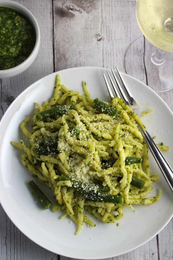 Pesto Sauce Recipe
 Ligurian Pesto Pasta with Wine Pairing