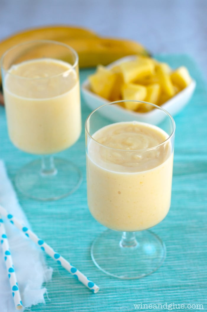 Pina Colada Smoothies Recipe
 Pina Colada Smoothie Wine & Glue